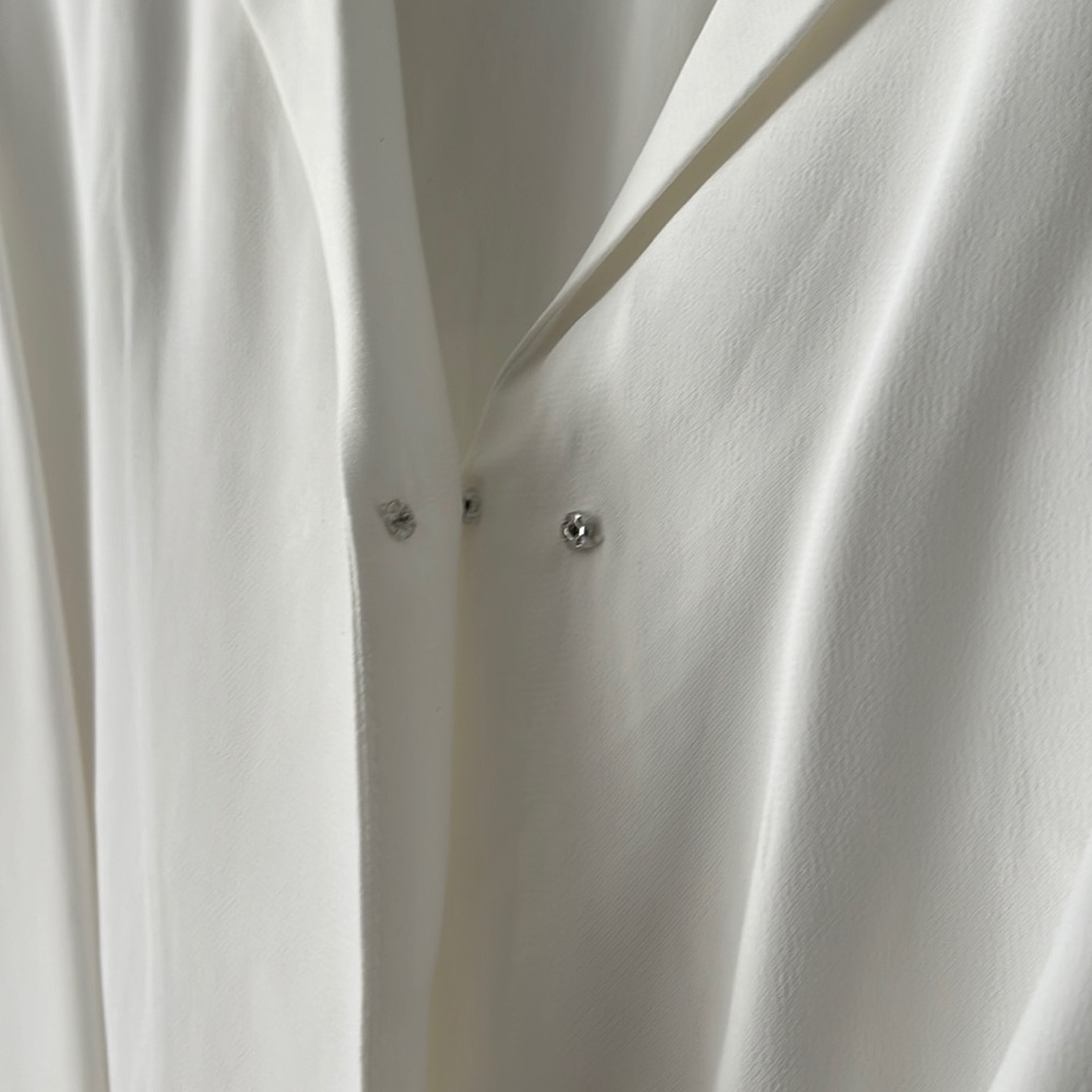 Habitual brand - white faux wrap blouse - Picture 4 of 7